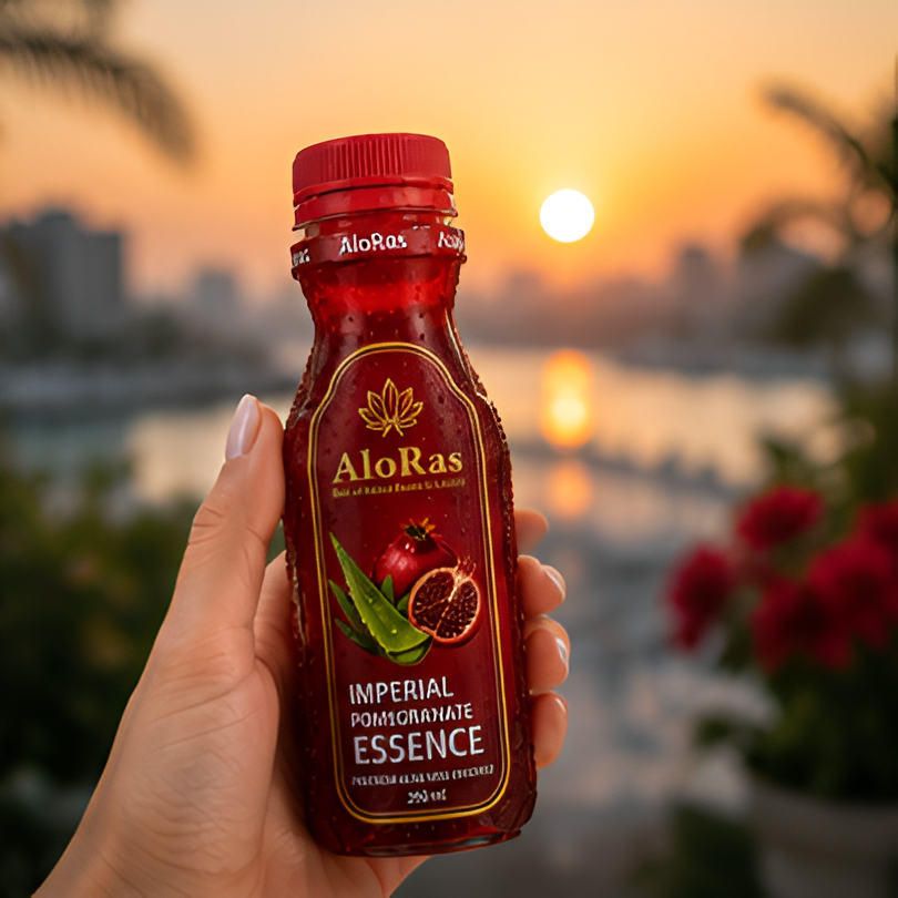 ALO RAS Aloe Vera + Anar Juice