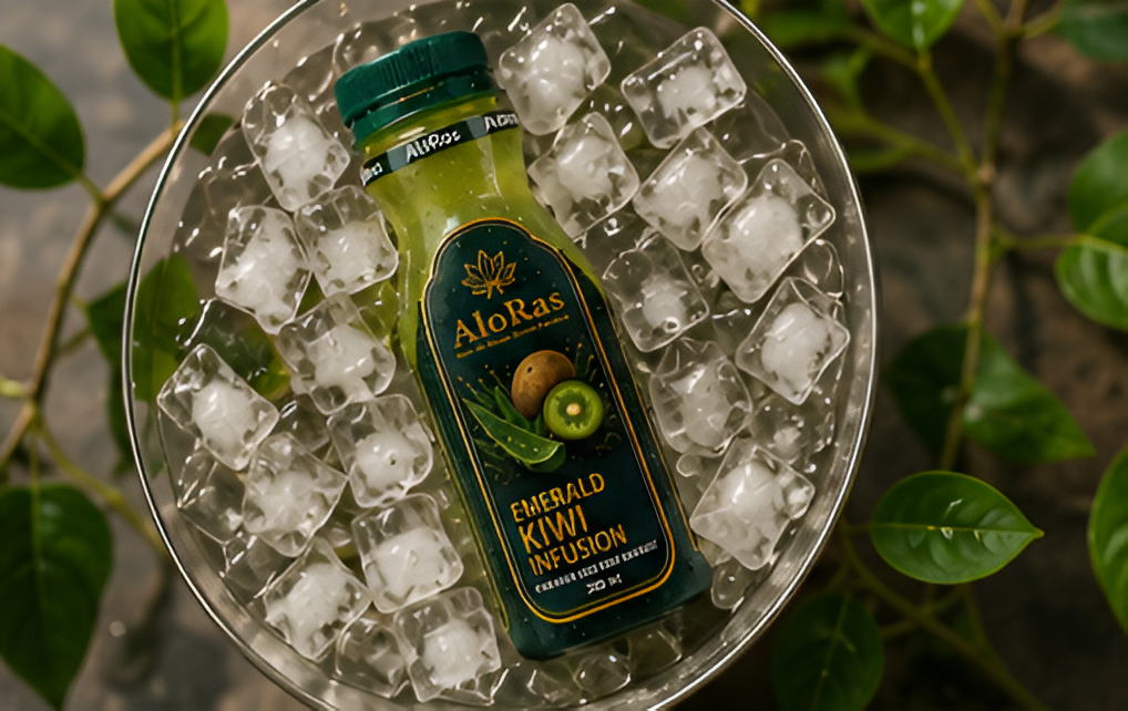 ALO RAS Aloe Vera + Kiwi Juice